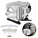 Produktbild DJLOOKK Aquarium Belüfter Luftpumpe Magnetische Sauerstoffpumpe Mit 6 Ausgang Für Koi Teich Aquarium Hydroponics Aquarium Brunnen Teich Luft Belüftung Kit 35W