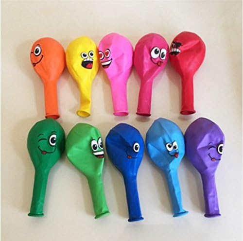 FantasyProducts Funny Face 12" Balloons (15 Pieces)