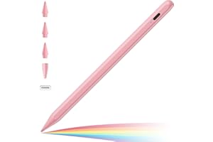 Penna per iPad(2022-2018),Cisteen con Sensibile all'inclinazione & Rigetto del palmo & Magnetica Stylus Penna per iPad 10/9/8/7/6a Generazione, iPad Pro 11/12.9", iPad Air 5/4/3, iPad Mini 6/5
