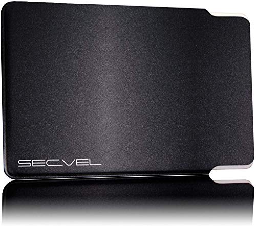 Funda Protectora patentada y Probada por TÜV Graphit | Bloqueador RFID NFC | Blindaje de Campo magnético | Jammers para Tarjeta de crédito, Tarjeta EC, Tarjeta de Identidad | Protección 100% Activa