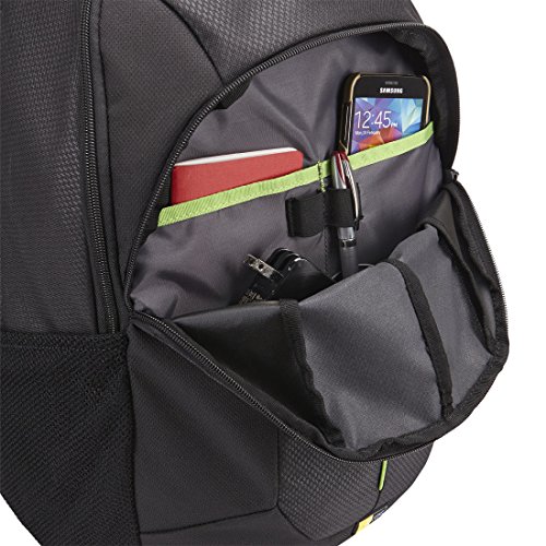 Case Logic Prevailer Rucksack für Notebooks bis 43,9 cm (17.3 Zoll) schwarz/grün - 7