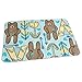 Produktbild Grow Up Tall U0026 Strong Boho Bears -Blue Med. Baby Portable Reusable Changing Pad Mat 19.7x 27.5 inch