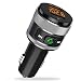 Produktbild Bluetooth FM Transmitter, QC3.0 KFZ Wireless Radio Adapter mit 2 USB Ladegerät, LED-Display Freisprecheinrichtung Auto Bluetooth U-Disk (64 GB) Quick Charger für Bluetooth Smartphone Geräte