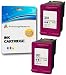 Produktbild Printing Pleasure 2 XL Color Druckerpatronen für HP DeskJet 1000 1050 1050A 1050S 1055 2050 2050A 2050se 2510 2540 3000 3010 3050 3050A 3050S 3052A 3054A 3055A | kompatibel zu HP 301XL (CH564EE)