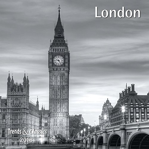 London 2018 - Broschürenkalender - Wandkalender - mit herausnehmbarem Poster - Format 30 x 30 cm