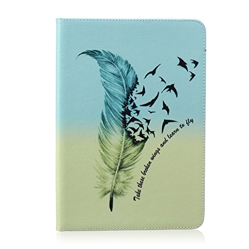 Samsung Galaxy TAB A 9.7 T550 Hülle, COLJOY Samsung Galaxy Tab A 9.7 SM-T550 T555 Kunstledertasche PU Schutzhülle Tasche Leder Brieftasche Hülle Case Cover mit praktischer Ständerfunktion und Auto Sleep / Wake Up Funktion, BF32