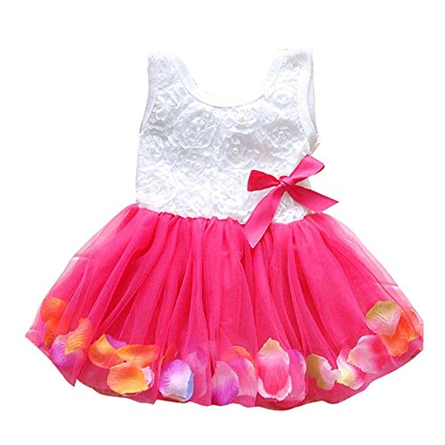 Bold N Elegant - Be Bold Inside & Elegant Outside Baby Girls Cotton Crepe Net Sleeveless Pageant Lace Bow Flower Tulle Frock (Hot Pink, 3-6 Months) RS.599 (80.00% Off) - Amazon Bold N Elegant - Be Bold Inside & Elegant Outside Baby Girls Cotton Crepe Net Sleeveless Pageant Lace Bow Flower Tulle Frock (Hot Pink, 3-6 Months) RS.599 (80.00% Off) - Amazon
