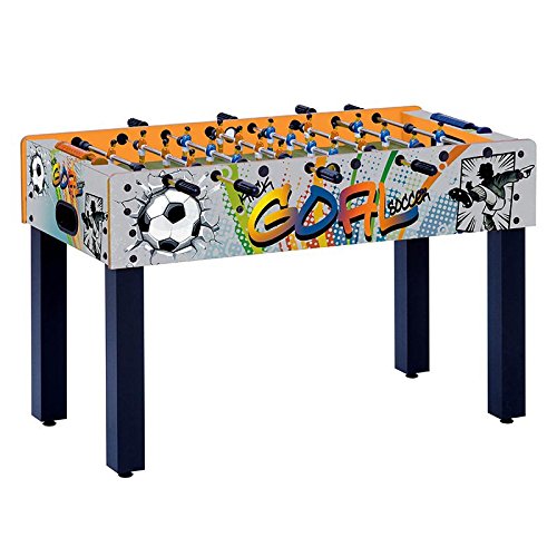 Garlando Calcio Balilla F-1 Con Grafica Goal Con Aste Rientranti Mehrfarbig