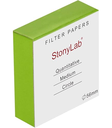 Carta Da Filtro Per Liquori E Lab – 100 Fogli 18cm – Per Filtrazione Precisione Di Vino, Olio E Esperimenti - Foto 2