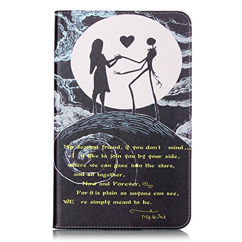Romtronic Cute Colorful Flip Tasche PU Leder Abdeckung Stand Schutzhülle für Samsung Galaxy Tab A6 10.1 Pouces SM-T580 / SM-T585 + 1 x Schwarz Stylus (Design 08) - 2