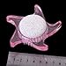 Starfish Pumice Stone / Nail Brush Foot Pedicure Scrubber--Pink