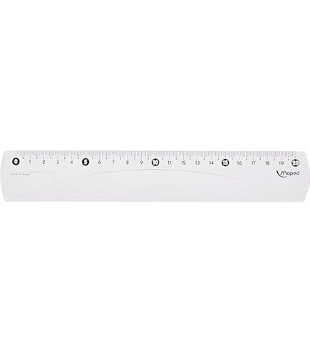 Maped Alüminyum Cetvel 20 cm Cetvel Maped