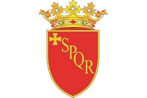 U24 - Adesivo per auto, motivo: Roma