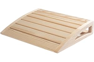 F Fityle Reposacabezas de Madera para Sauna, Suministros para Sauna para Relajarse, ergonómico, Moderno, Profesional, Ligero, Almohada para el Cuello, Almohada
