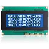 SODIAL(R) HD44780 Pantalla LCD Modulo Letras Blancas 20x4 Retroiluminado
