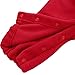 YIZYIF Babies Christmas Romper Warm Fleece Outfit Infants Fancy Jumpsuit Costume Unisex 3-18 Months Red Christmas Reindeer 3-6 Months