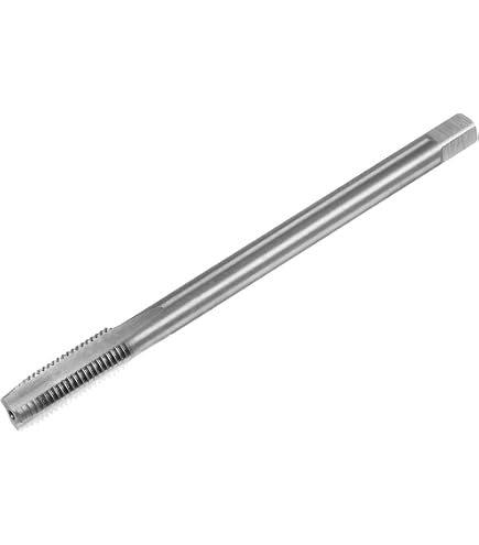 Taraud HSS M8 X 1 - Acier Rapid Titane Plaqué - 3 Cannelures Spirale - Pour Métaux Et Plastiques Durs