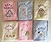 Personalised Baby Blanket. Luxurious wrap. Great Baby Gift. Choose from 6 Different Designs (Cream Hedgehog)