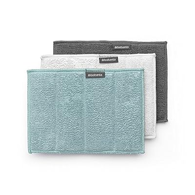 Brabantia - 117725 - Éponges en Microfibre (kit de 3), Multi
