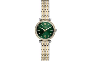 Fossil Analog damklocka i kvarts med rem i rostfritt stål ES5439