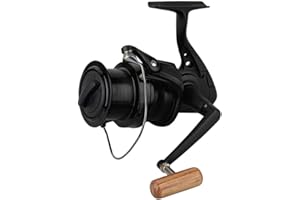 Okuma Custom Black CB-60 CB-80 Moulinet de pêche à la carpe avec bobine de rechange