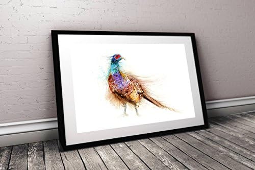 Fine Art Print of My Original Pheasant Watercolour Painting Signed A3 A4 Wildlife Animal