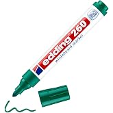 Edding 260 beyaz yazı tahtası kalemi - yeşil - 1 kalem - yuvarlak u&ccedil; 1,5-3 mm