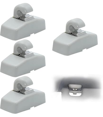 2 Clip Per Visiera Parasole Auto - Compatibile Con Jeep Cherokee KK KJ, Dodge Nitro - Foto 9