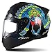 Price comparison product image God of War Guan Gong Carbon Fiber Motorcycle Helmet, Oriental Fashion Mask Helmet, Reversible Lens Motorcycle Racing Full Face Helmet, DOT/ECE Certification,L:58~60cm