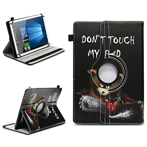 Acer Iconia One 10 B3-A30 Robuste Universal Tablet Schutzhülle aus hochwertigem Kunstleder Hülle Tasche Standfunktion 360° Drehbar kombiniert Schutz und Design in 9 verschiedenen Farben Cover Case Universal Schutzhülle , Farben:Motiv 9