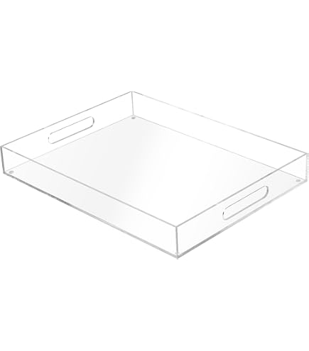 Vassoio rettangolare 45x30 cm in legno di Paulonia e multist