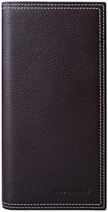 D wallet Fashion Classic Men Wallet Men Long Wallet Zipper Mobile Phone Handbag,Brown