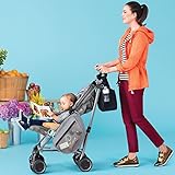 Skip Hop Grab und Go Kinderwagen Satteltasche, Heather Grey - 8