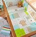Forever Friends by izziwotnot Cot/cot bed bumper for baby nursery- 'Little Star'