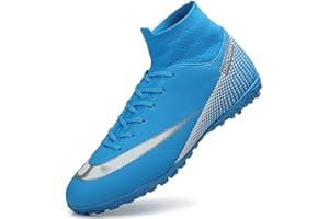 PLome Breathable football boots for boys, football boots, lace-up shoes, men's football shoes, teenager trainers