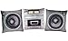 Produktbild Kissen Boombox 3er Set - Schönes Geschenk für Musiker