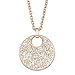 Produktbild S.Oliver Damen Kette mit Anhänger Edelstahl IP Rosegold Swarovski Kristalle 72+5 cm