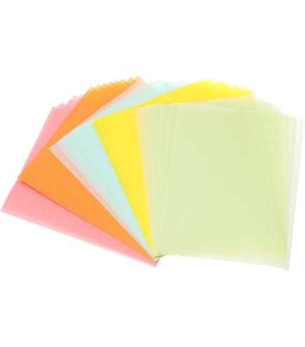 QUARKZMAN Pergamentpapier Hellgrün - 20 Blatt 21x15cm Für Druck & Basteln