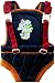 Chinmay Kids Denim Strong Belt Bag Baby Carrier (Multicolor) (Multi) RS.449.00