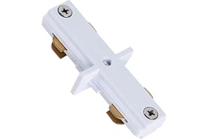 Bravsekai H Track I Connector H Type Single Circuit 3-Wire-1 Track Lighting Kit for H Track System Track Lighting Accessories 240V