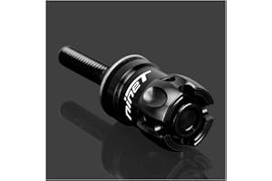 Velospeed Per R NINE T R NINE T Racer/PURE/Scrambler 2014-2022 CNC Sedile Posteriore Bullone di Montaggio Vite di Rimozione Della Vite Senza Strumento di Ricambio a Sgancio Rapido Accessori (Nero-1)