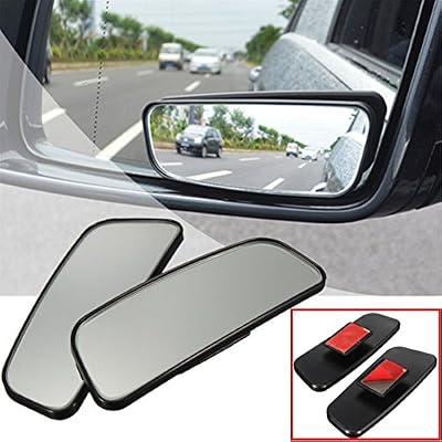 Audew 2x Miroir Rétroviseurs Extérieur Auxiliaire Miroir d’Angle Mort Mirror Blind Spot Pour Voiture Camion