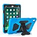Produktbild Neue iPad 9,7 2018/2017 Fall, kidspr leicht stoßfest Robuste Cover mit Stand Schutz Full Body Rugged für Kinder für neue Apple iPad 24,6 cm 2018/2017 (6. Gen, 5. Gen.) blau/schwarz