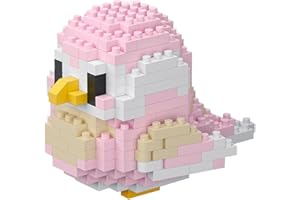 SUMKTO Kawaii Vogel kleine Bausteine Set niedliches kreatives pädagogisches BAU Spielzeug für Jungen Mädchen Spielzeug geeignet für Heim-und Schlafzimmer Dekoration