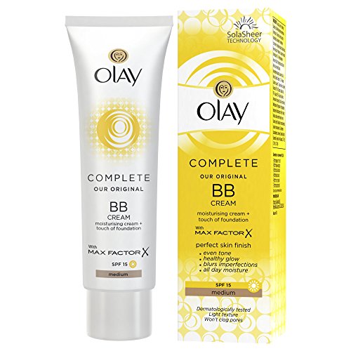 Olay Complete BB Cream SPF15 Skin Perfecting Tinted Moisturiser Medium 50 ml