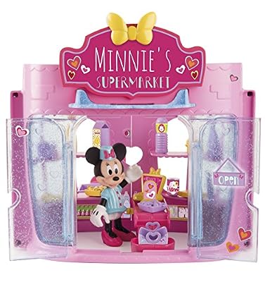 IMC - 182707 - Poupée - le Supermarché de Minnie - Disney, Rose