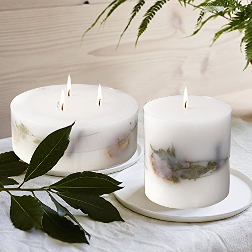 Citronella Kerze Anti Mücken Duftkerze Sojawachs Zitronell Stumpenkerze Groß 710g 85Std - 2