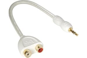 AudioQuest Adapter - wtyczka mini 3,5 mm na 2 żeńskie RCA (wycofane przez producenta)