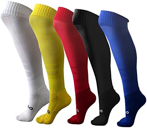 CFSpro - Premium Graduated Compression knee high sports socks for men and women. Perfect for every sport, ideal for Running, Walking, Football, Plantar Fasciitis support, Shin splints, increases circulation (Black)