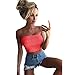 Produktbild FeiBeauty 2018 Damen Sommer Trägerlosen Elastischen Boob Bandeau Tube Tops BH Dessous Brust Wrap Oberteil Hemd Frühling T-Shirt Oversized Sweatshirt Tuniken